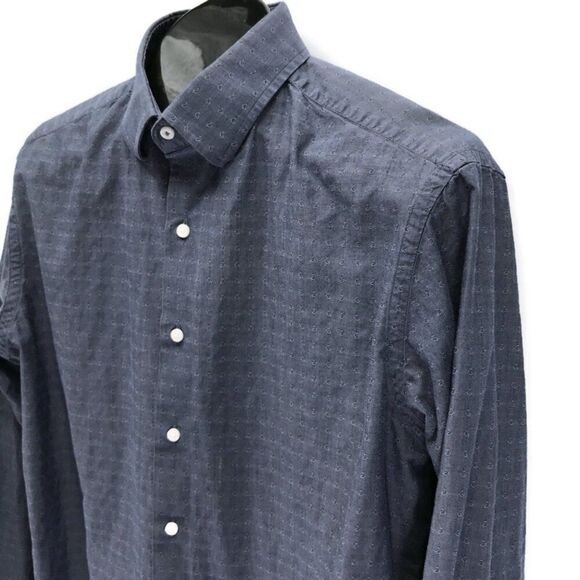 Ben Sherman Tailored Slim Fit Long Sleeve Dress Shirt Men's Size 16.5 / 34-35 - Picture 5 of 13